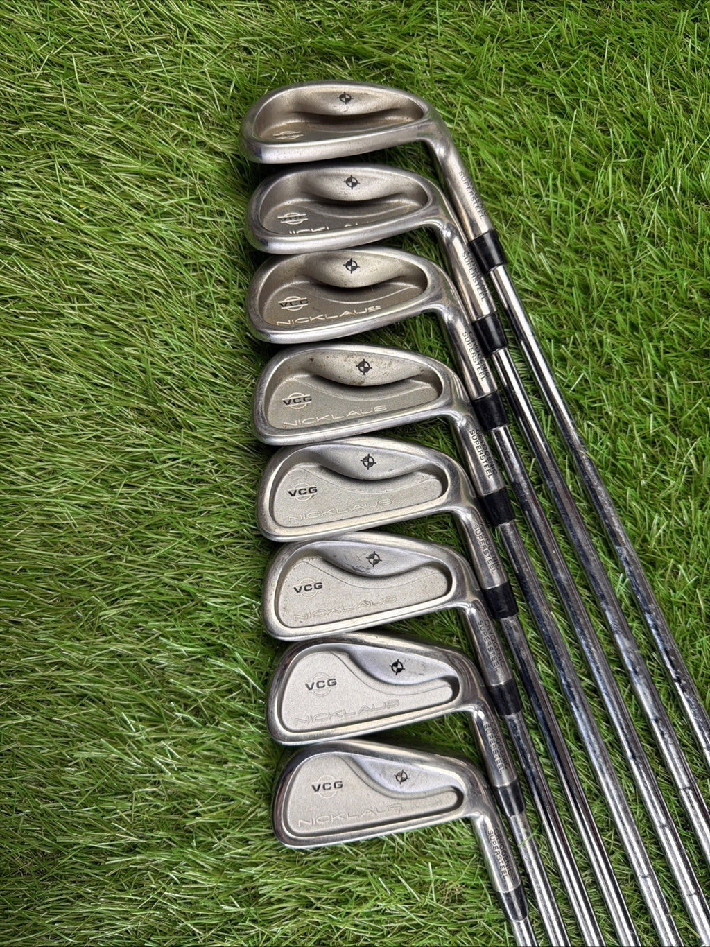 Nicklaus VCG Iron Set 3-PW RH Crankshaft Shock Shield Uniflex