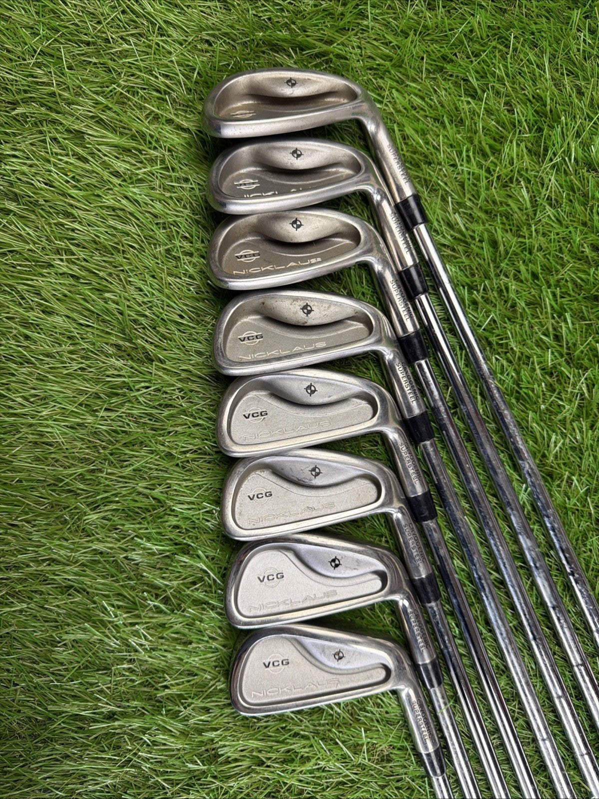 Nicklaus VCG Iron Set 3-PW RH Crankshaft Shock Shield Uniflex