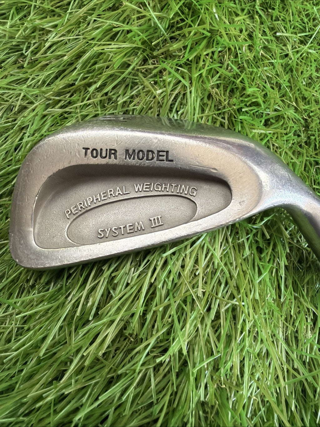Vintage Tour Model Pitching Iron RH Steel Shaft 35.5"