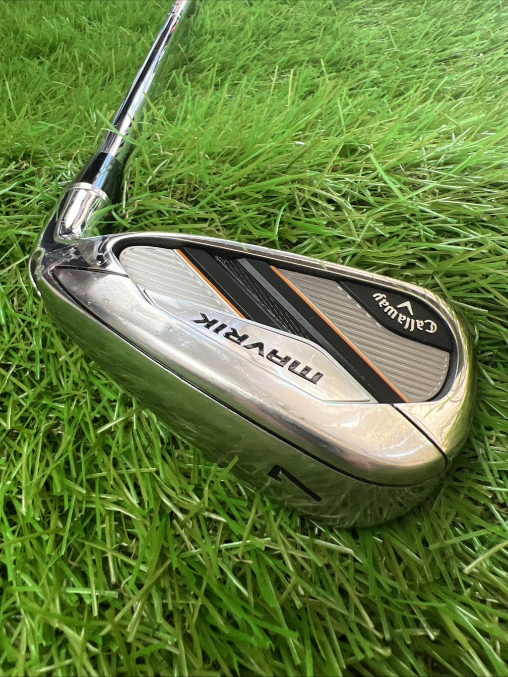 Callaway Mavrik 7 Iron FL2 Fitting Iron RH Elevate 95 Stiff Flex Shaft 37.5"