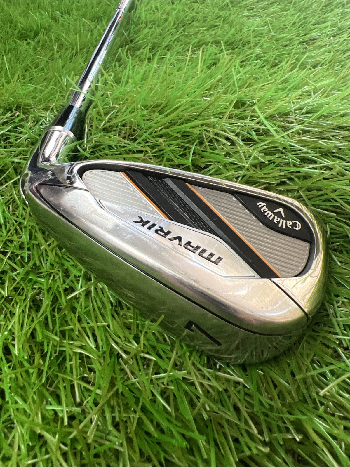 Callaway Mavrik 7 Iron FL2 Fitting Iron RH Elevate 95 Stiff Flex Shaft 37.5"