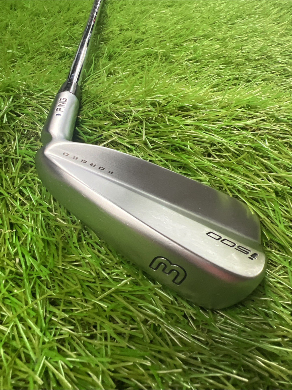 Ping i500 Forged 3 Iron Blue Dot RH N.S. Pro Modus X Stiff Flex Shaft 39.5"