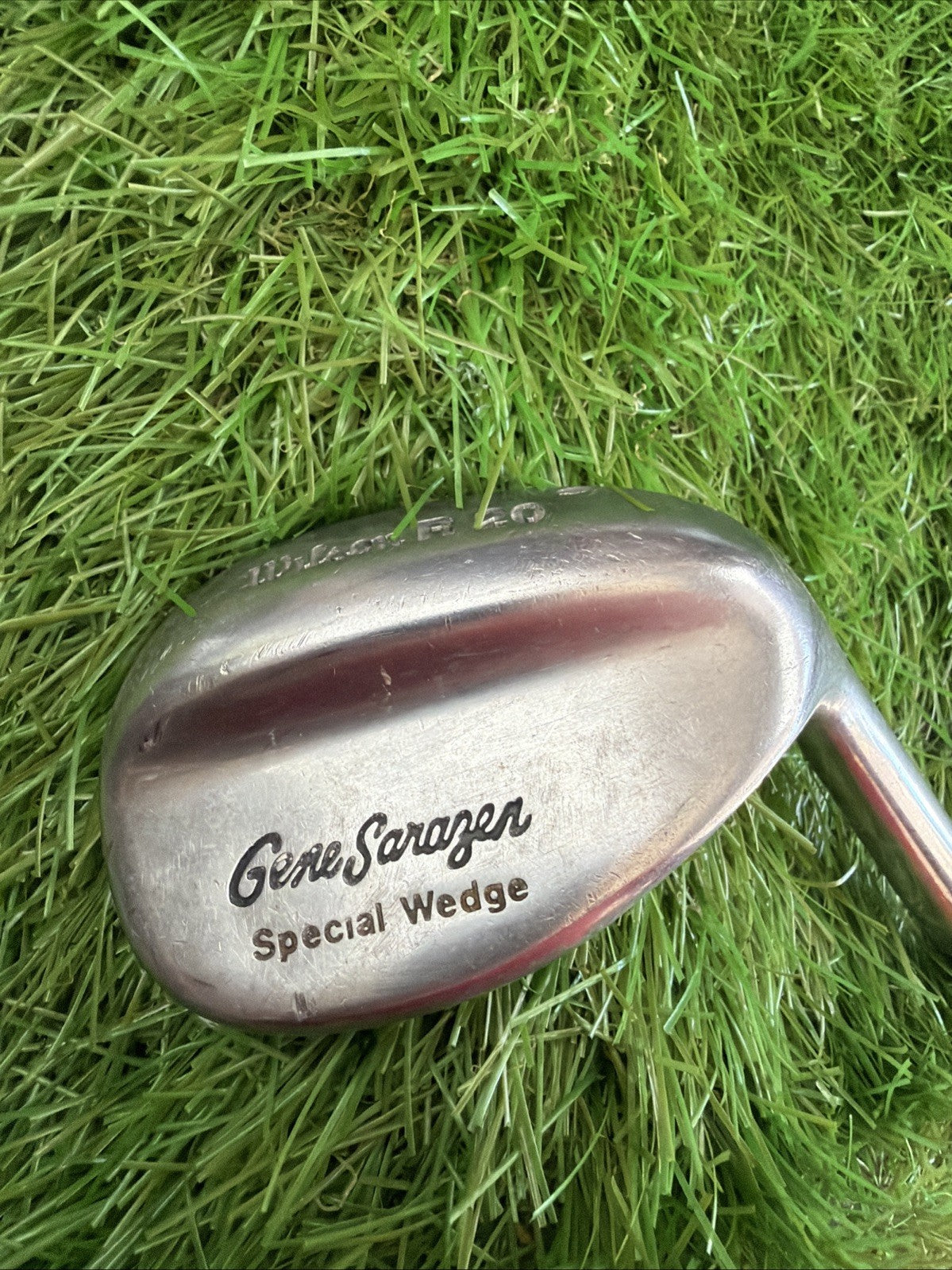 Vintage Wilson R-20 Gene Sarazen Special Wedge RH Steel Shaft 34.75"