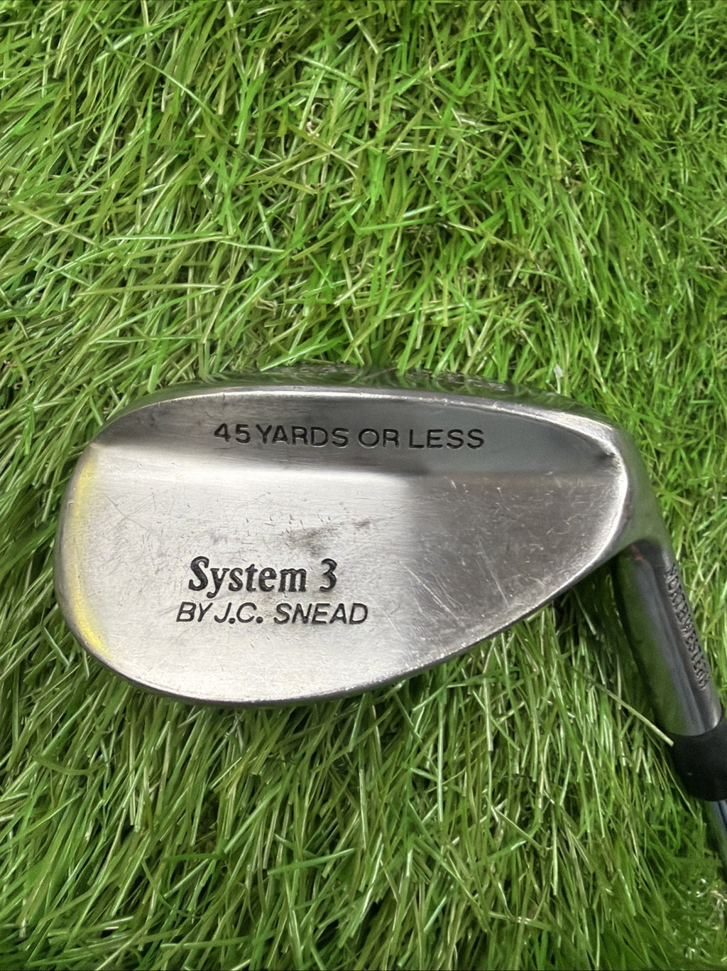 Northwestern JC Snead System 3 60° Log Wedge RH Stiff Flex Steel Shaft 36"