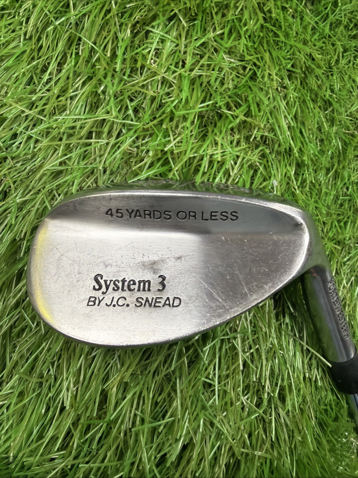Northwestern JC Snead System 3 60° Log Wedge RH Stiff Flex Steel Shaft 36"