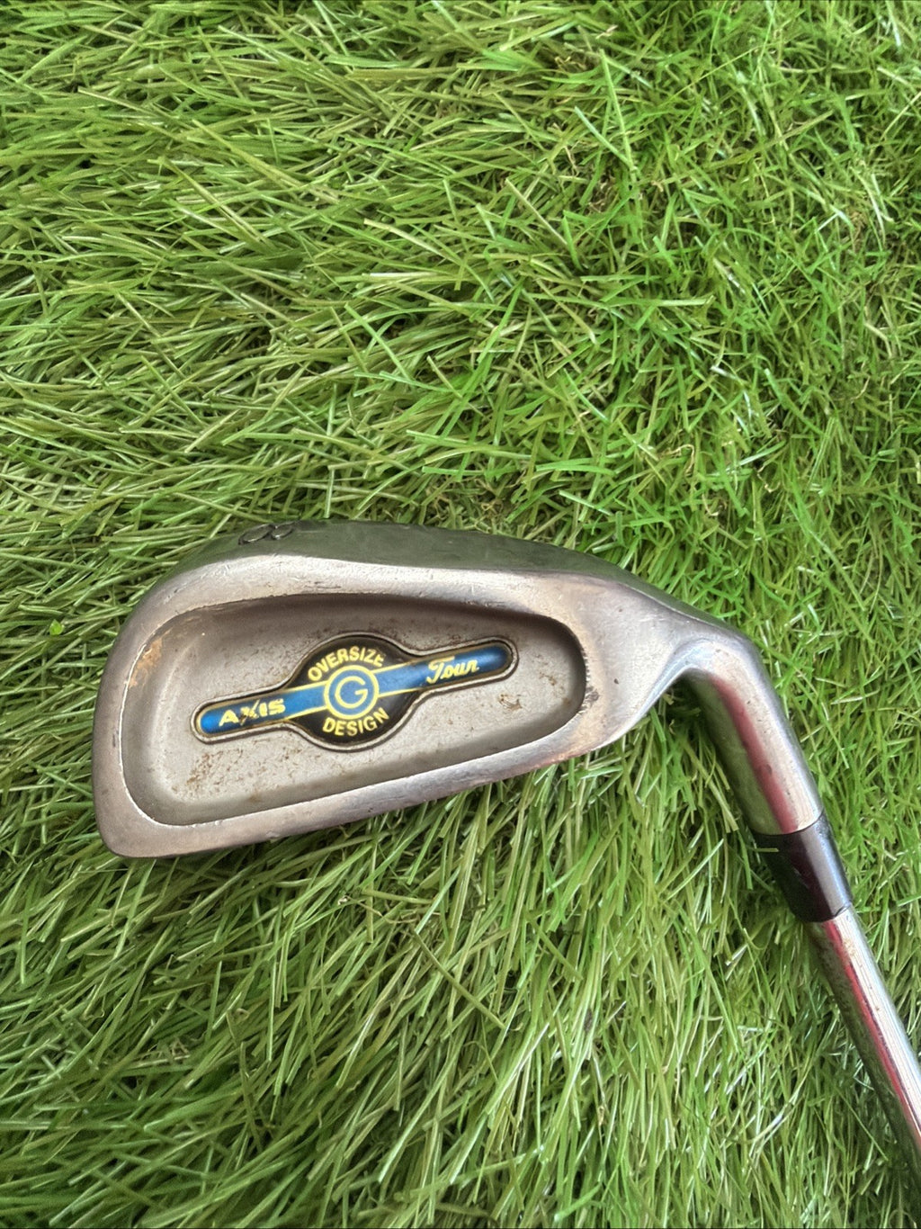 Axis Tour 8 Iron Oversize RH Apollo Regular Flex Steel Shaft 36.5"