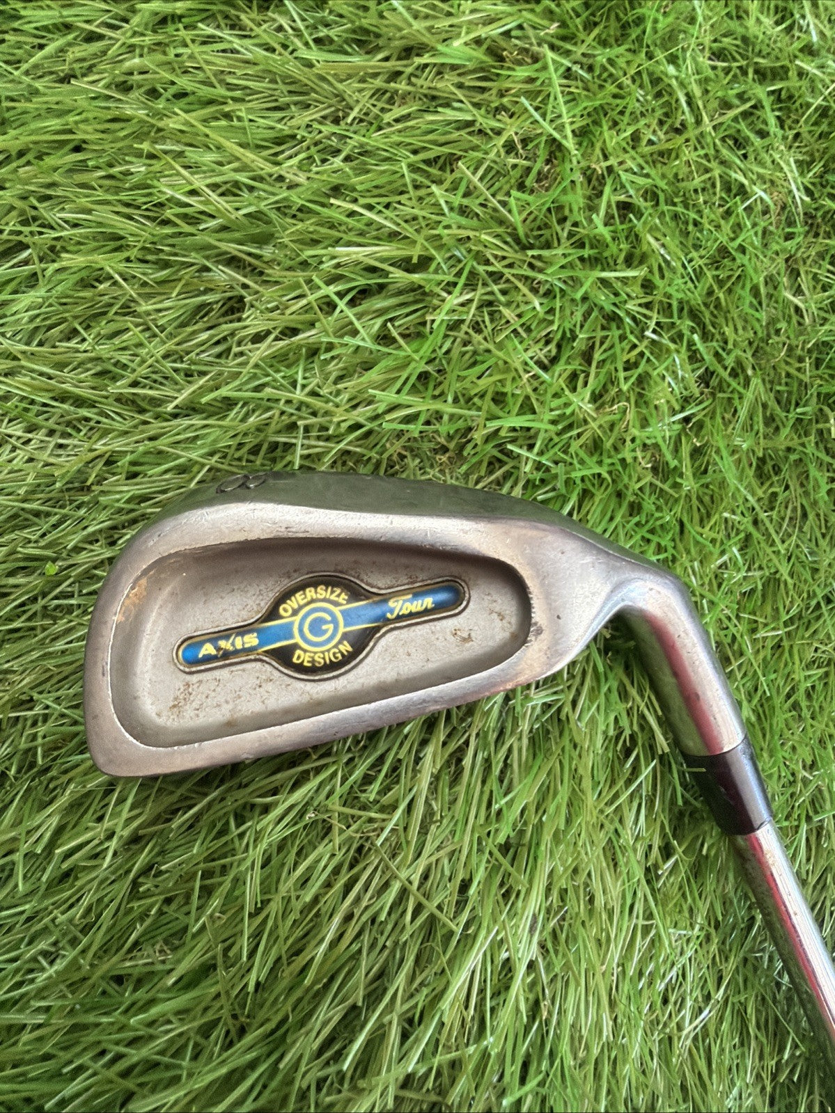 Axis Tour 8 Iron Oversize RH Apollo Regular Flex Steel Shaft 36.5"