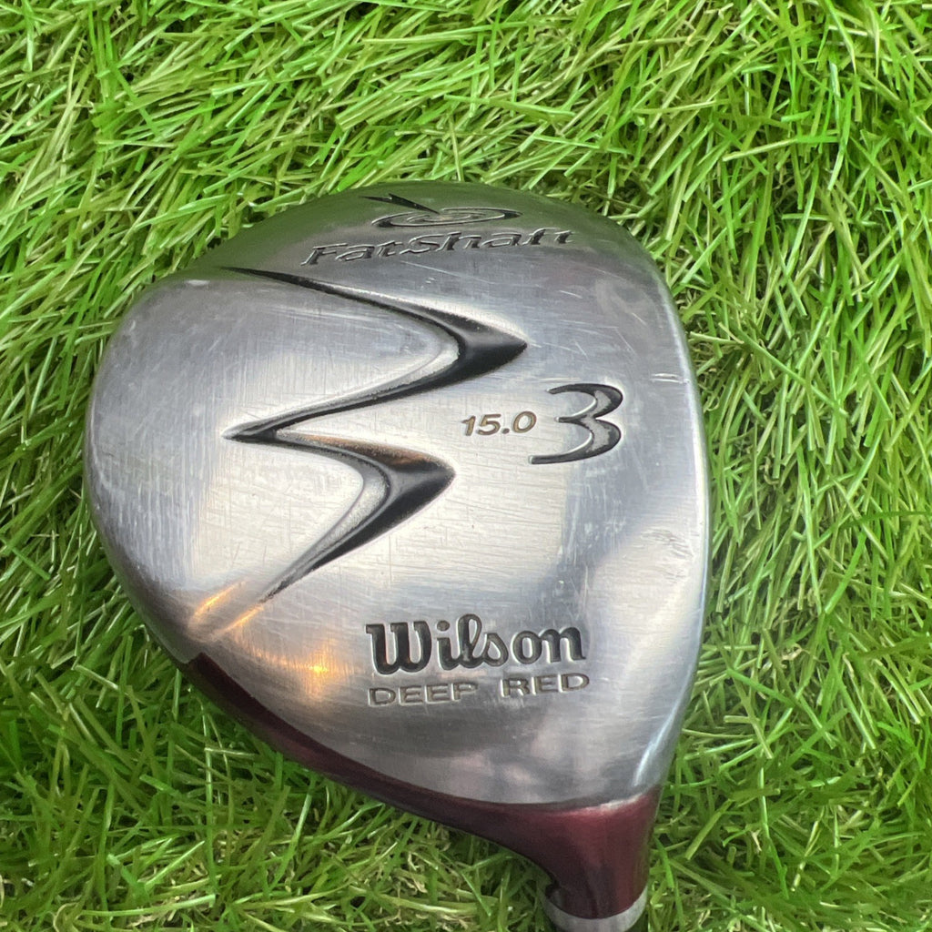 Wilson Deep Red FatShaft 3 Wood (15°) RH Grafalloy FatShaft 480 Reg Flex 42.5"
