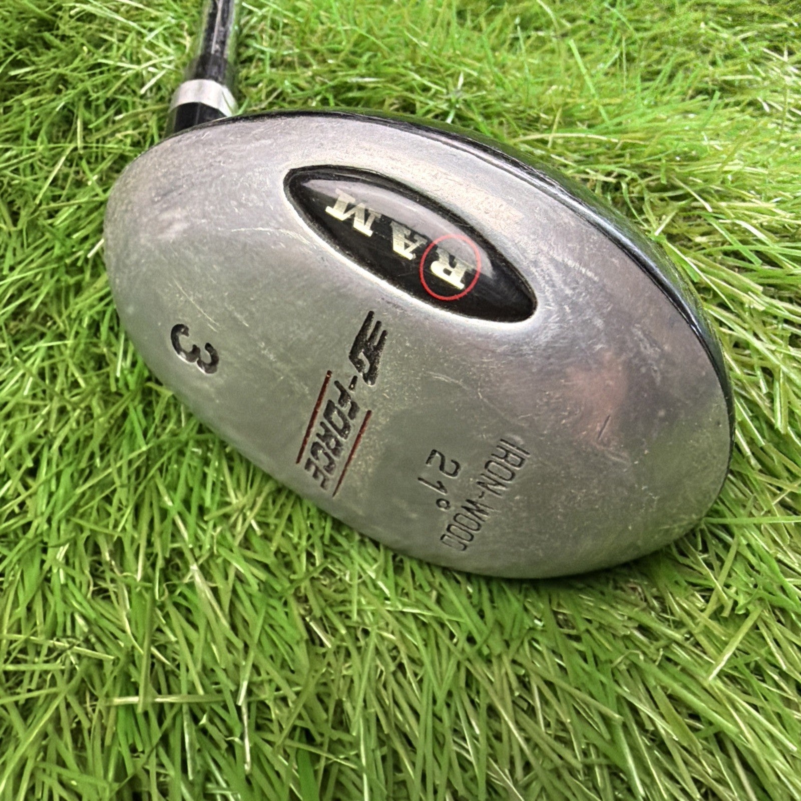 Ram G-Force 3 Iron Wood 21° RH Regular Flex Steel Shaft 39"