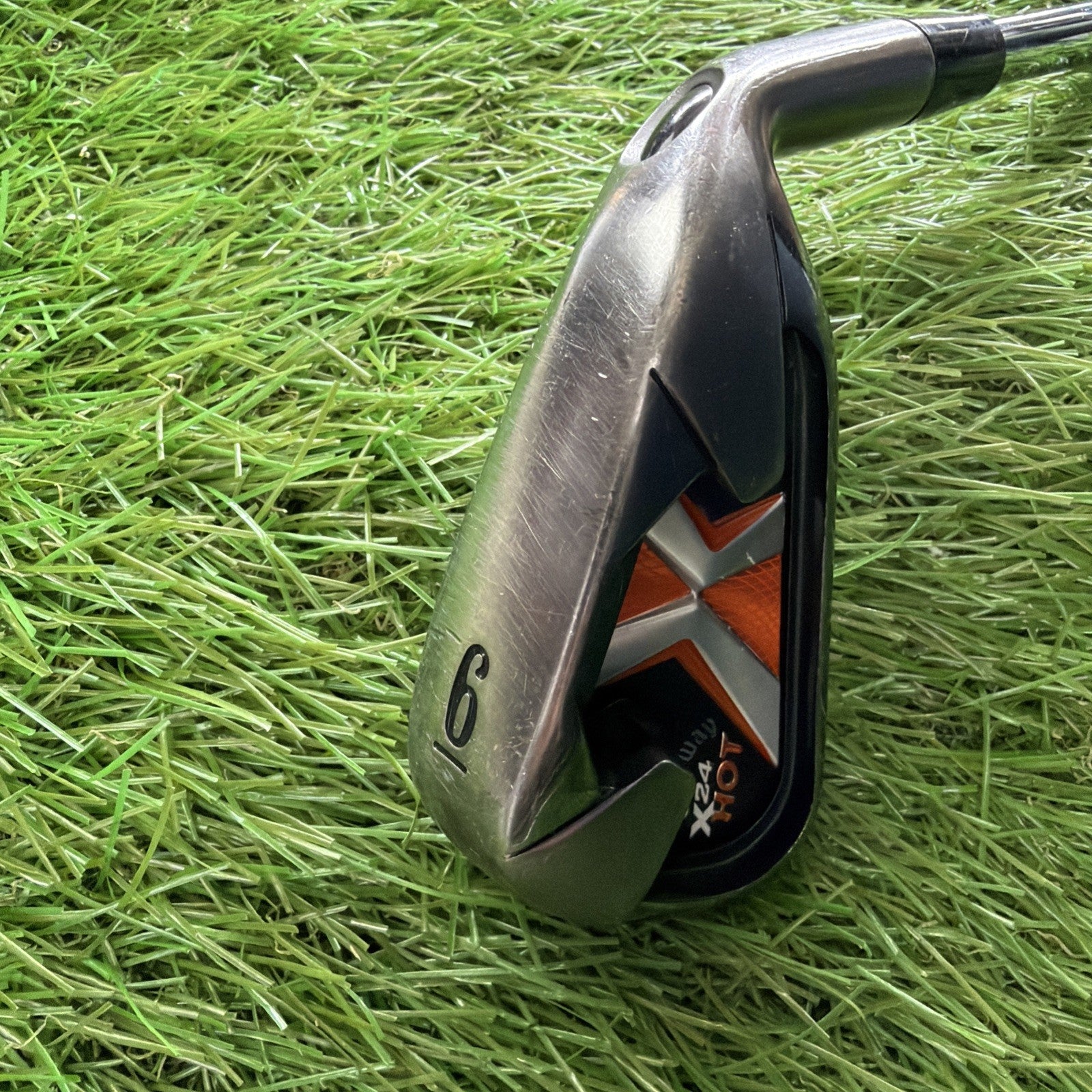 Callaway X24 Hot  6 Iron RH Uniflex Steel Shaft 37.5"