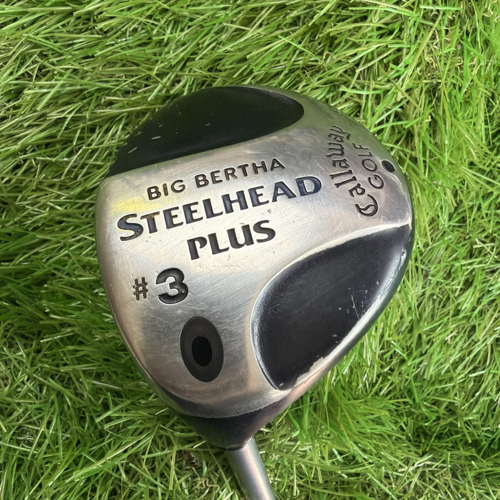 Callaway Big Bertha Steelhead Plus 3 Wood LH Regular Flex Graphite Shaft 43"