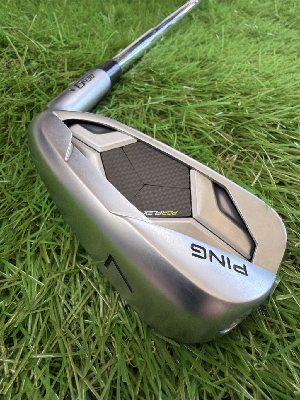 Ping G430 7 Iron Black Dot RH A.W.T. 2.0 Stiff Flex Shaft 37"