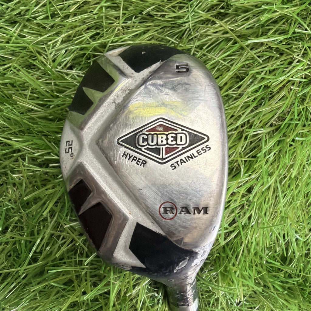 Ram Cubed 4 & 5 Hybrids (22° / 25°) RH Mid Flex Graphite Shaft