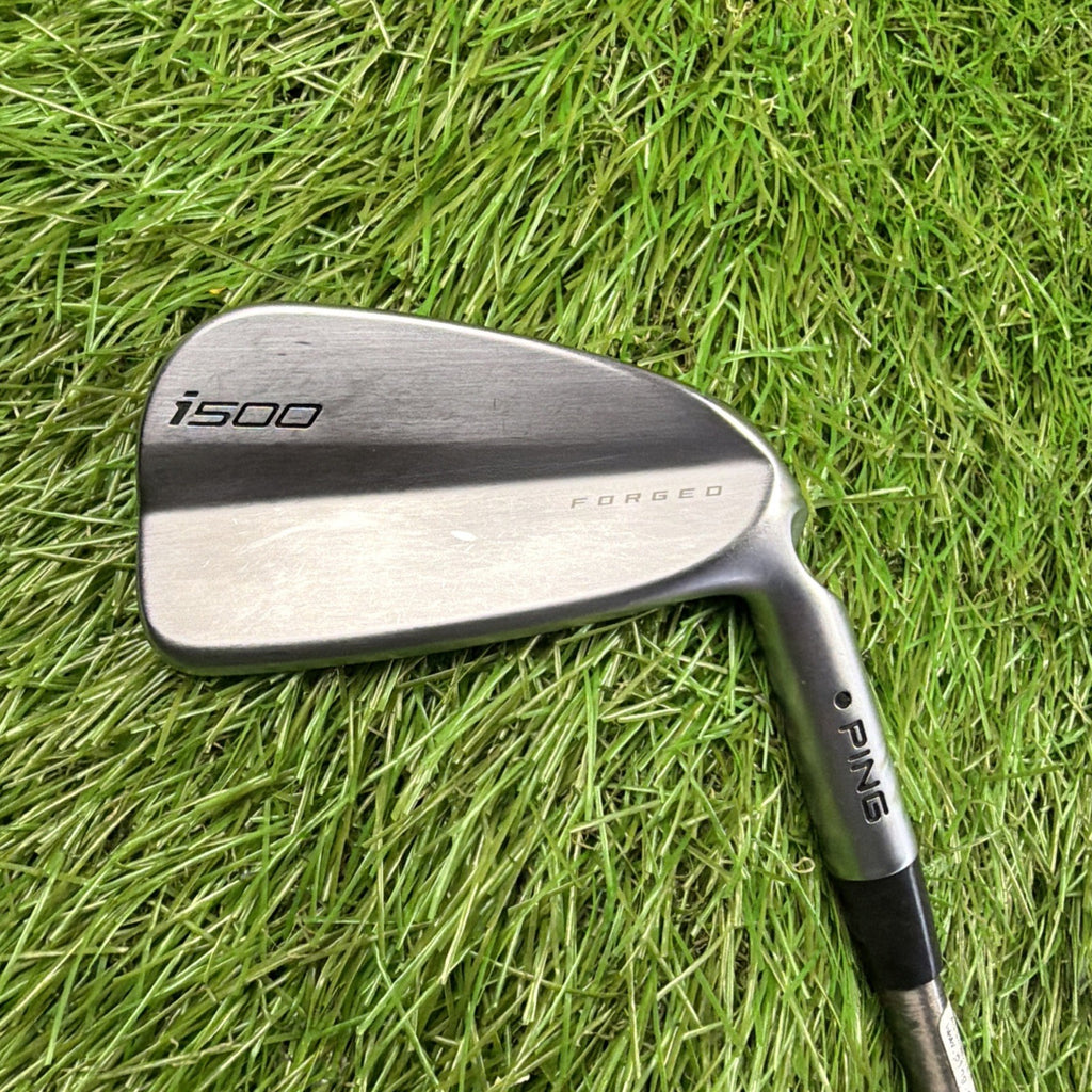 Ping i500 6 Iron Black Dot Forged RH Aerotech Steel Fiber 195 Stiff Flex 38"