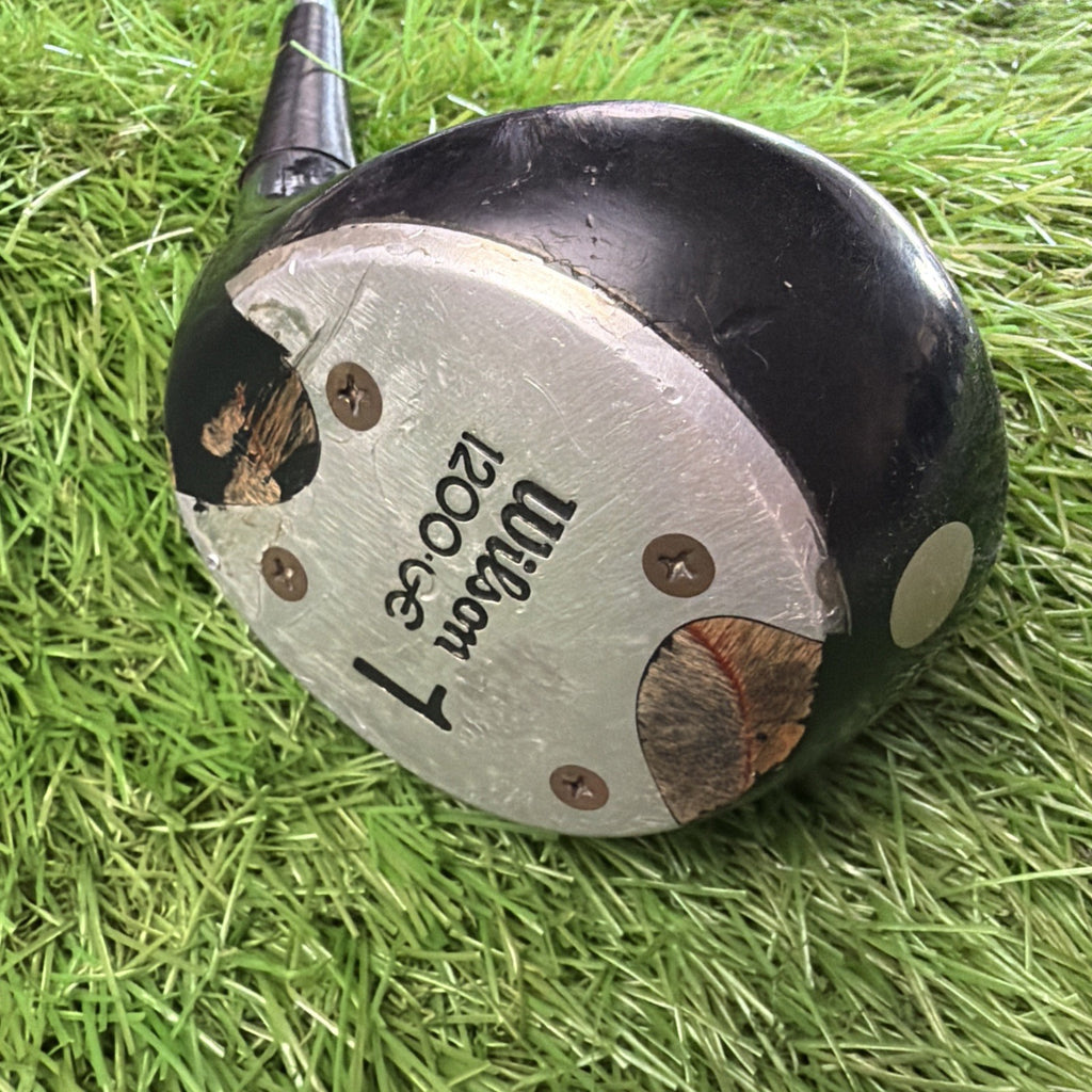 Vintage Wilson 1200-GE 1 Wood RH Ultralite Regular Flex Steel Shaft 43.5"