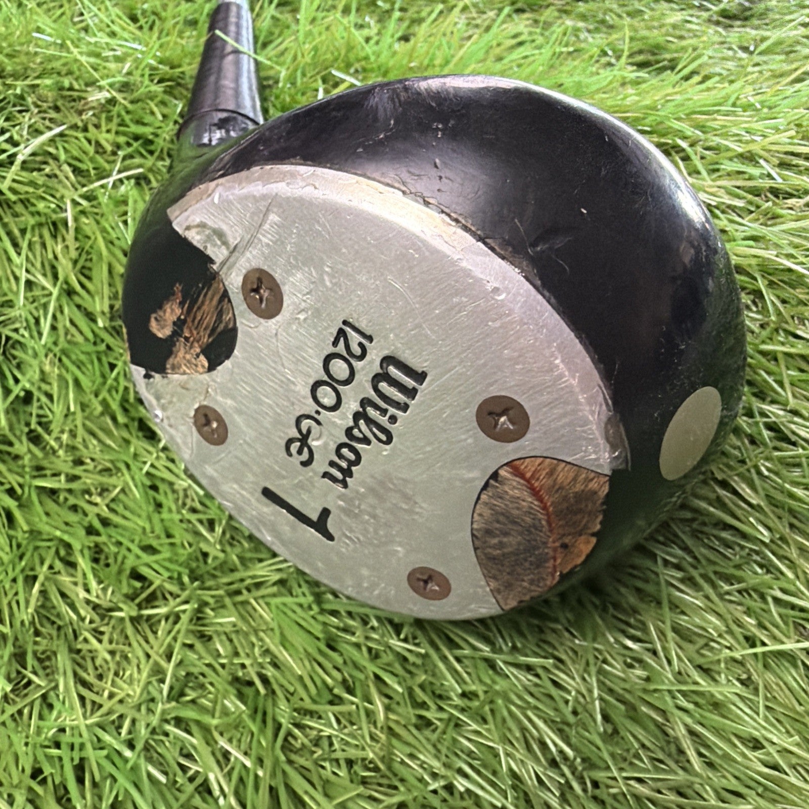 Vintage Wilson 1200-GE 1 Wood RH Ultralite Regular Flex Steel Shaft 43.5"