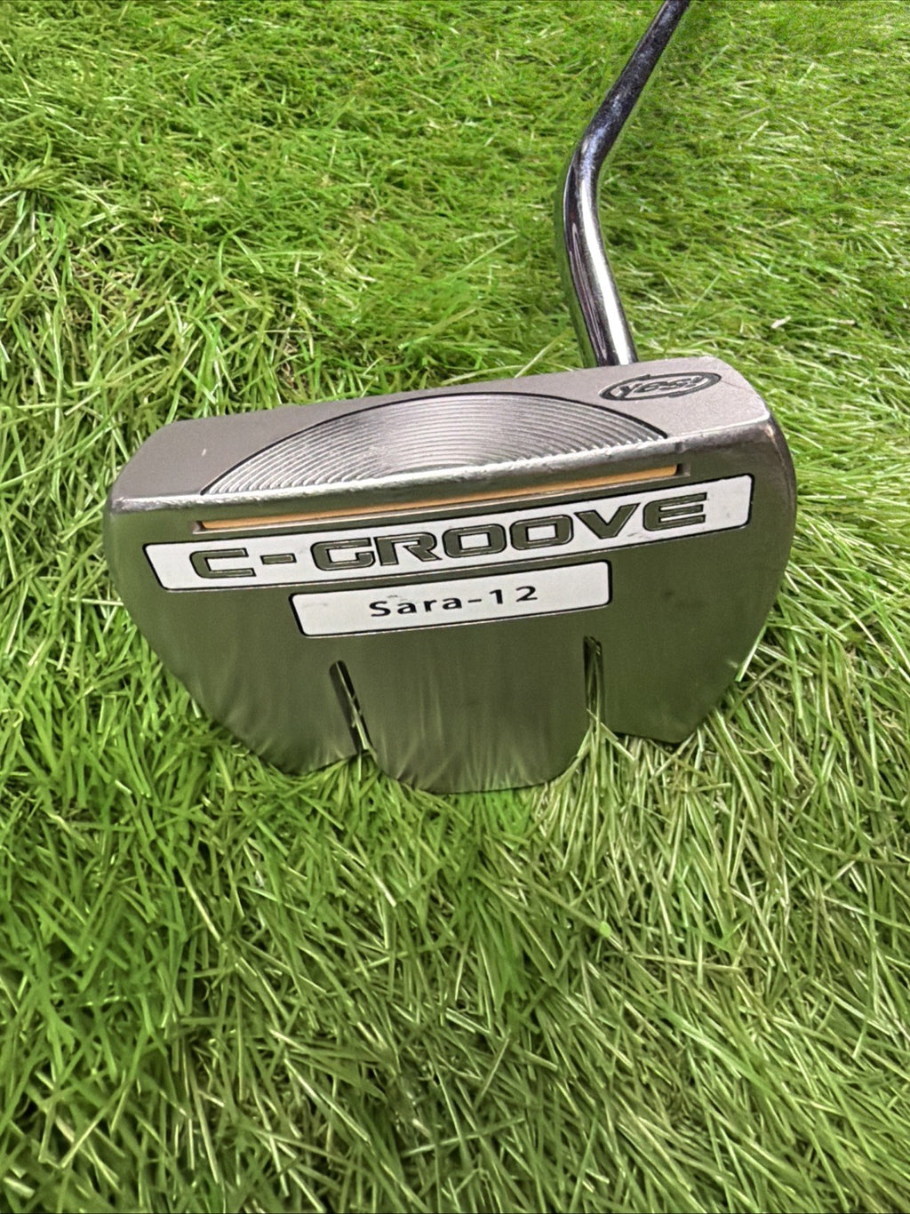Yes! Sara-12 Putter C-Groove RH Steel Shaft 34"