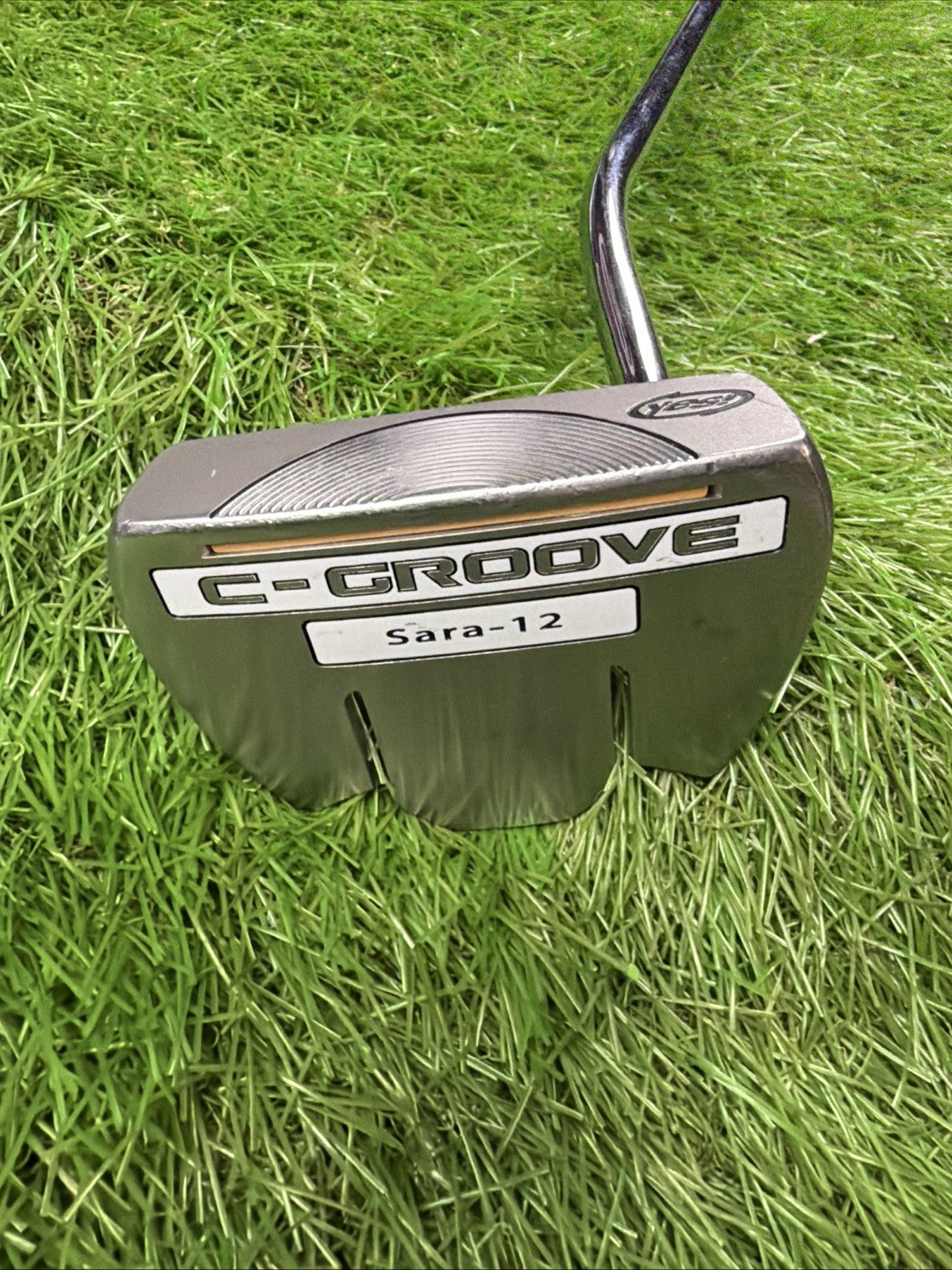 Yes! Sara-12 Putter C-Groove RH Steel Shaft 34"