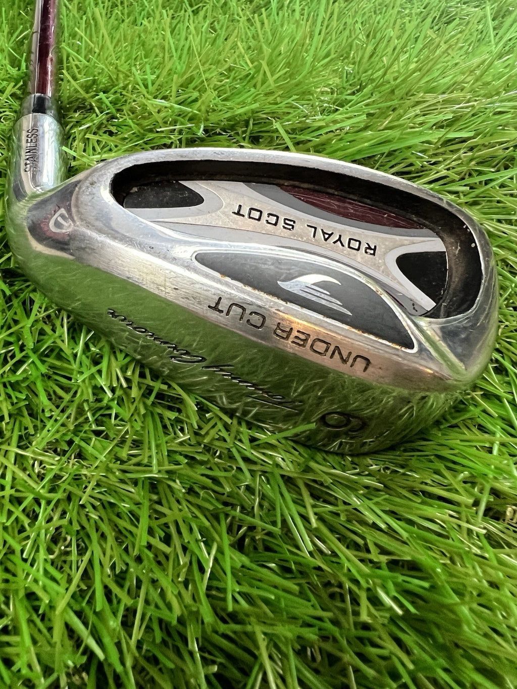 Tommy Armour Royal Scot 9 Iron Under Cut RH Mid Firm Flex Graphite Shaft 35.5"