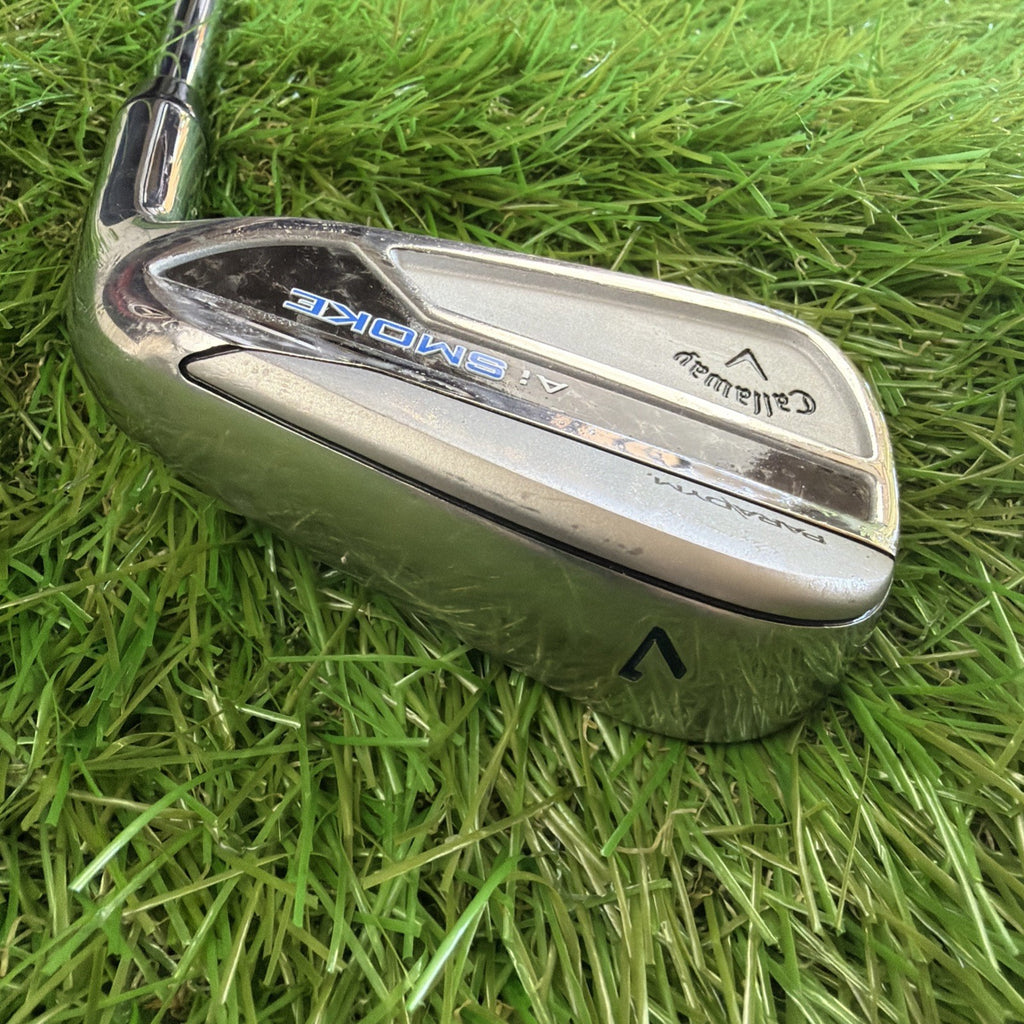 Callaway Paradym AiSmoke 7 Iron RH Elevate 95 Stiff Flex Shaft 37"