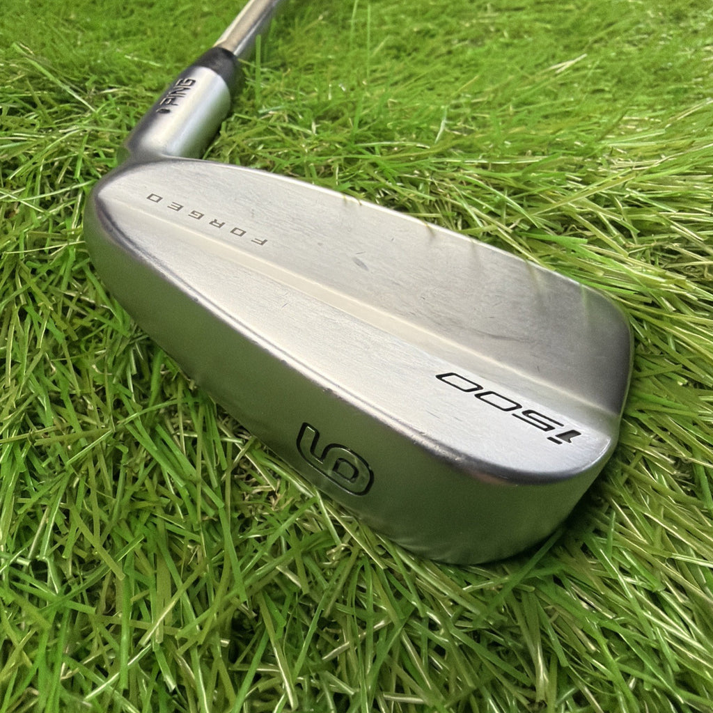 Ping i500 6 Iron Black Dot Forged RH Aerotech Steel Fiber 195 Stiff Flex 38"