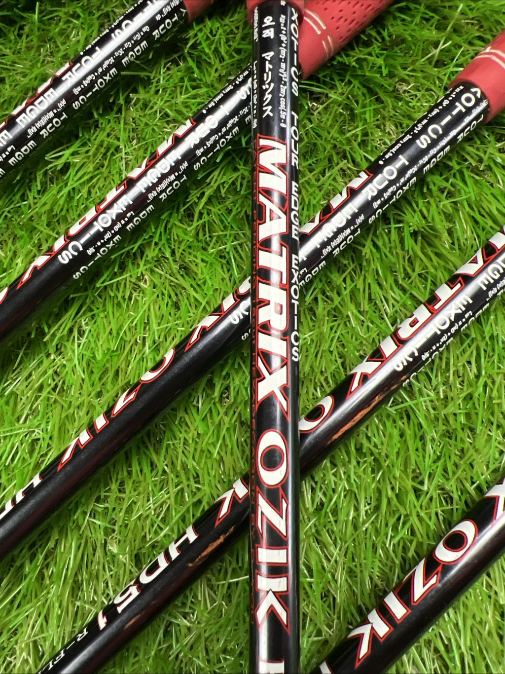 Exotics XCG6 Iron Set (3-PW NO 7 Iron) RH Matrix Ozik 5.1 Regular Flex Shafts