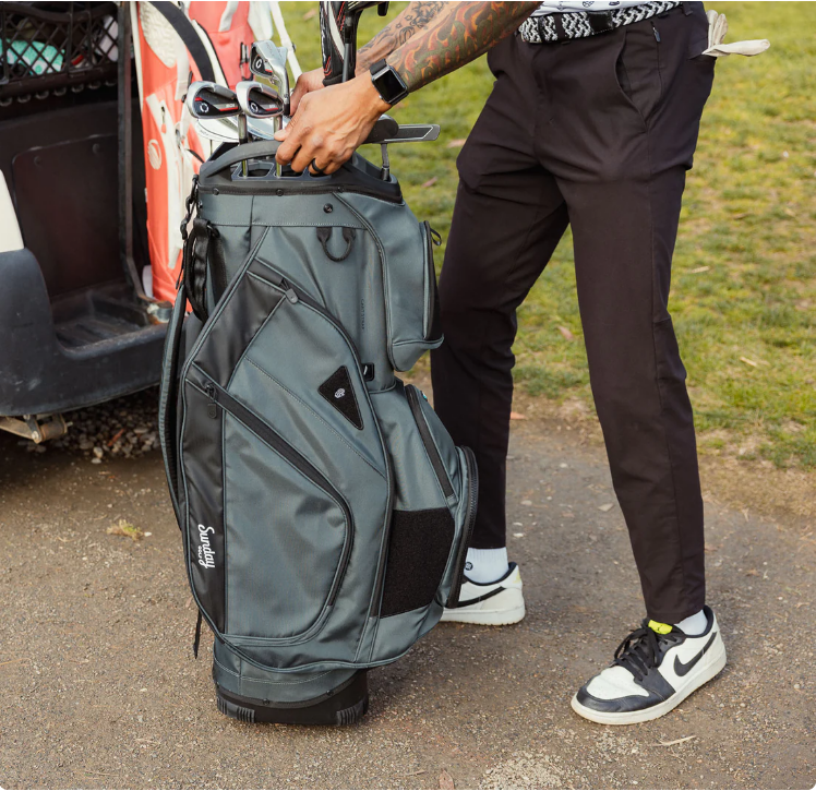 Sunday Golf Big Rig 14-Way Cart Bag Full Length Dividers