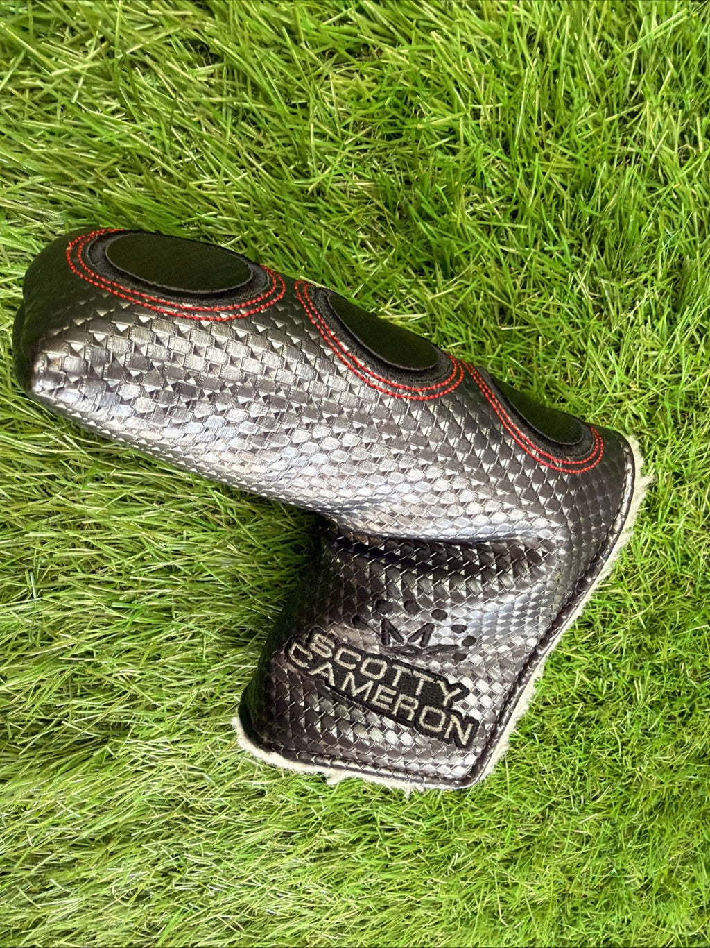 Scotty Cameron Three Dot Gray Headcover Blade Putter