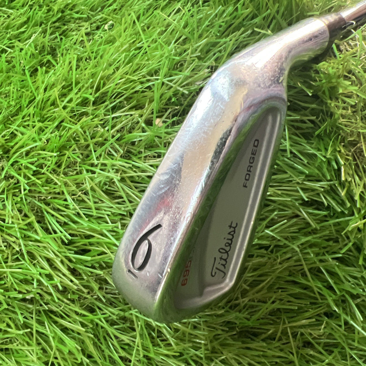 Titleist 695CB Forged 6 Iron RH Project X 6.0 Stiff Flex w/Grip Aid 37.5"