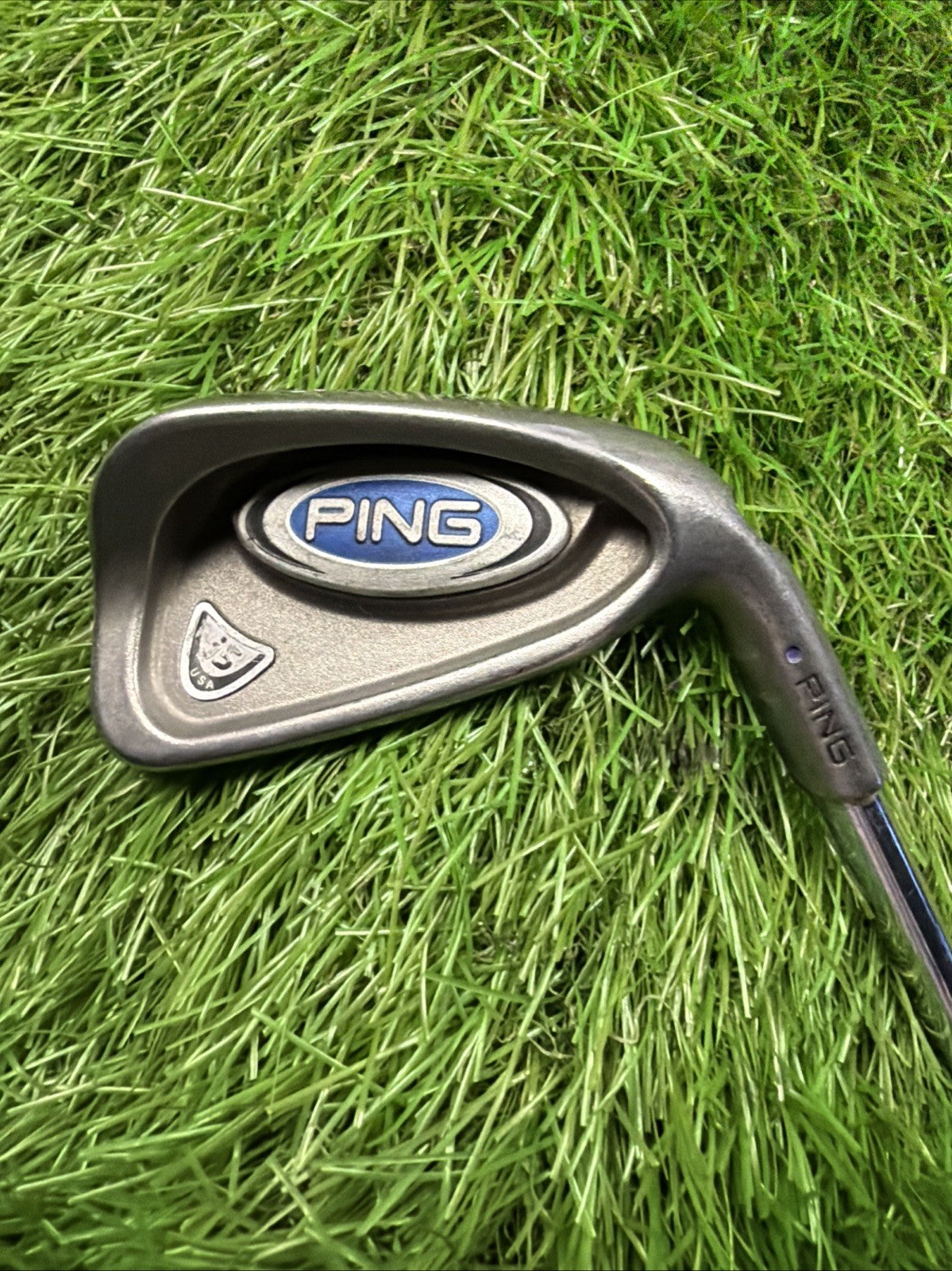 Ping i5 6 Iron Purple Dot RH Steel Shaft 38"
