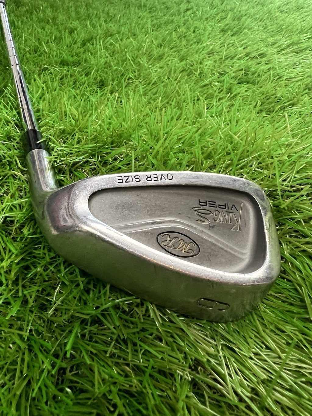 King Cobra Viper 9 Iron RH Dynalite Stiff Flex Steel Shaft 36.5"