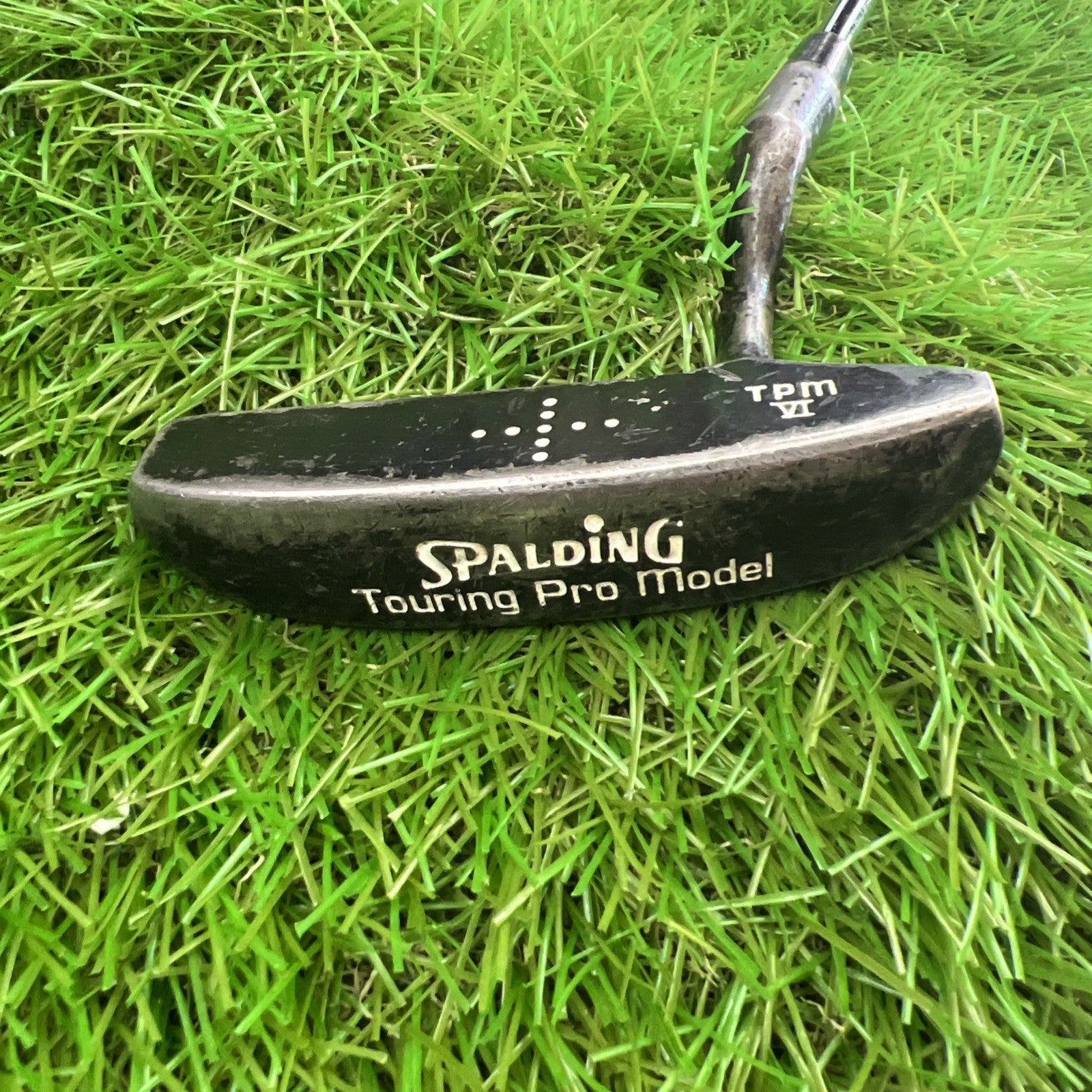 Vintage Spalding Putter TPM VI  RH Steel Shaft 33.75" Original Grip