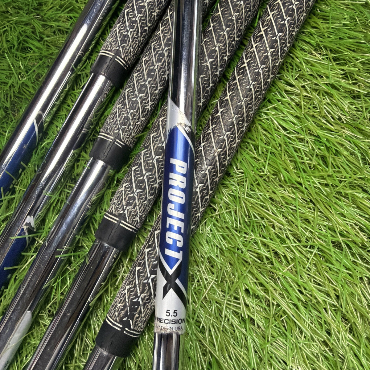 Ping i Series E-1 Iron Set 5-W Blue Dot RH Project X 5.5 RegularPlus Flex Shafts