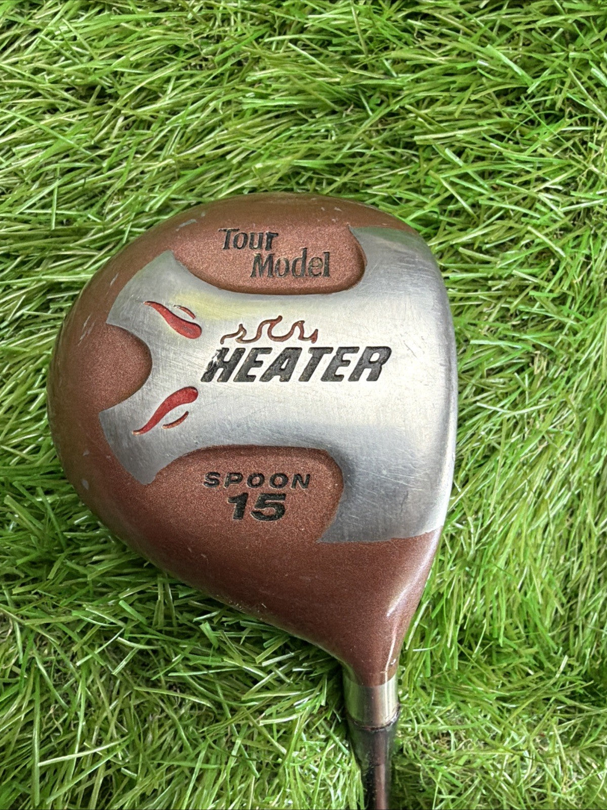 Tour Model Heater 15° 3 Wood (Spoon) RH Tommy Mann Graphite Bubble Shaft 43"