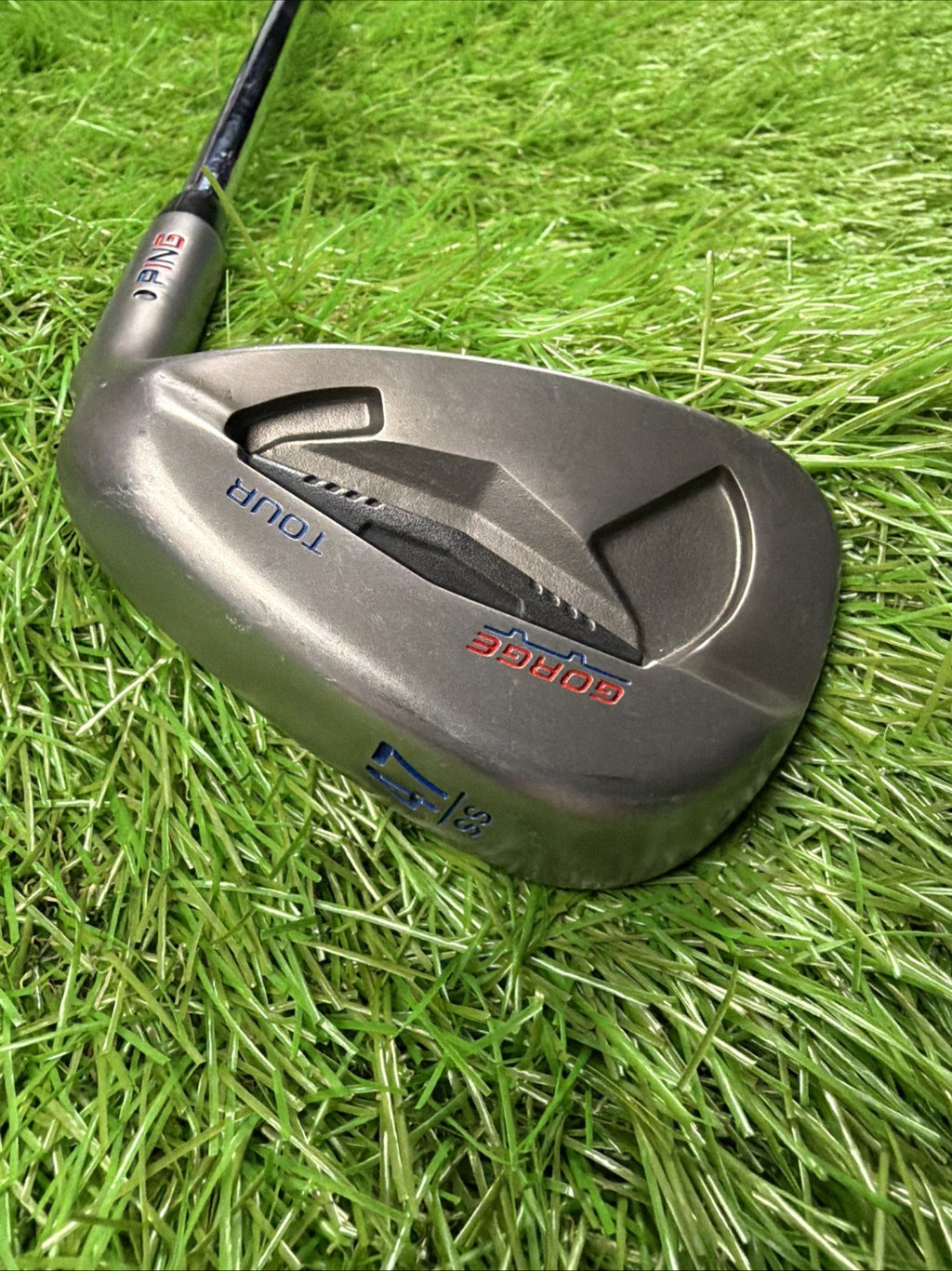 Ping Gorge Tour 47° SS Wedge Black Dot RH Dynamic Gold S400 Stiff Flex 36"