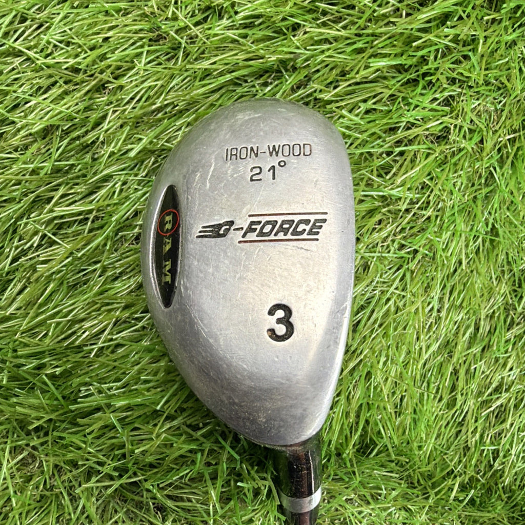Ram G-Force 3 Iron Wood 21° RH Regular Flex Steel Shaft 39"