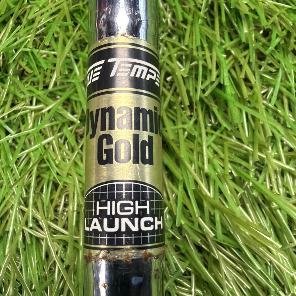 Nike VR 9 Iron RH Dynamic Gold High Launch S300 Stiff Flex Shaft 36.25"