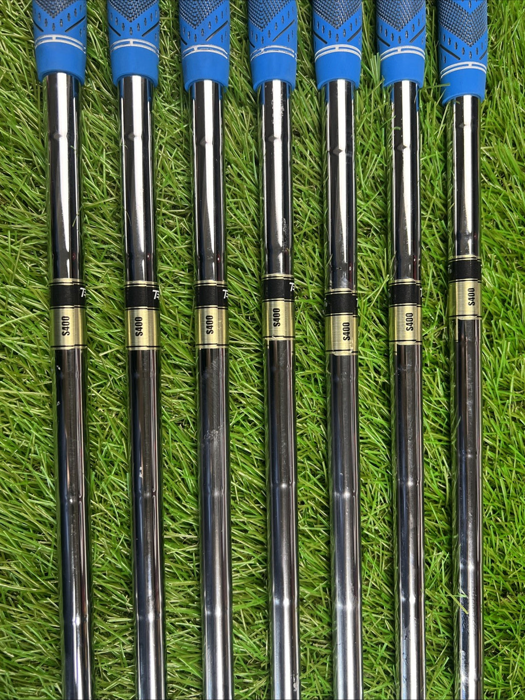 TrueTemper Dynamic Gold S400 Stiff Shaft 4-PW Golf Pride Grips .355 Taper Tip