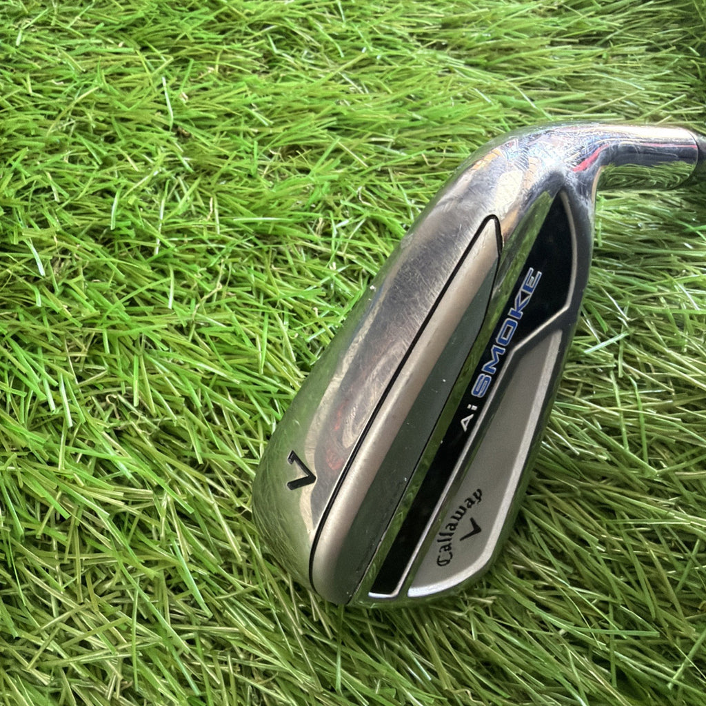 Callaway Paradym AiSmoke 7 Iron RH Elevate 95 Stiff Flex Shaft 37"