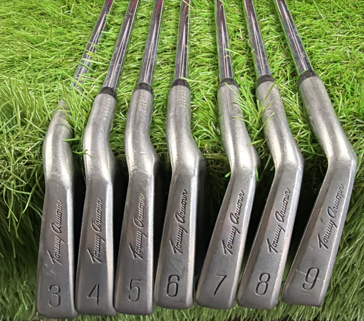 Tommy Armour 855s Silver Scot Iron Set (3-9) RH Tour Step II Regular Flex Shafts