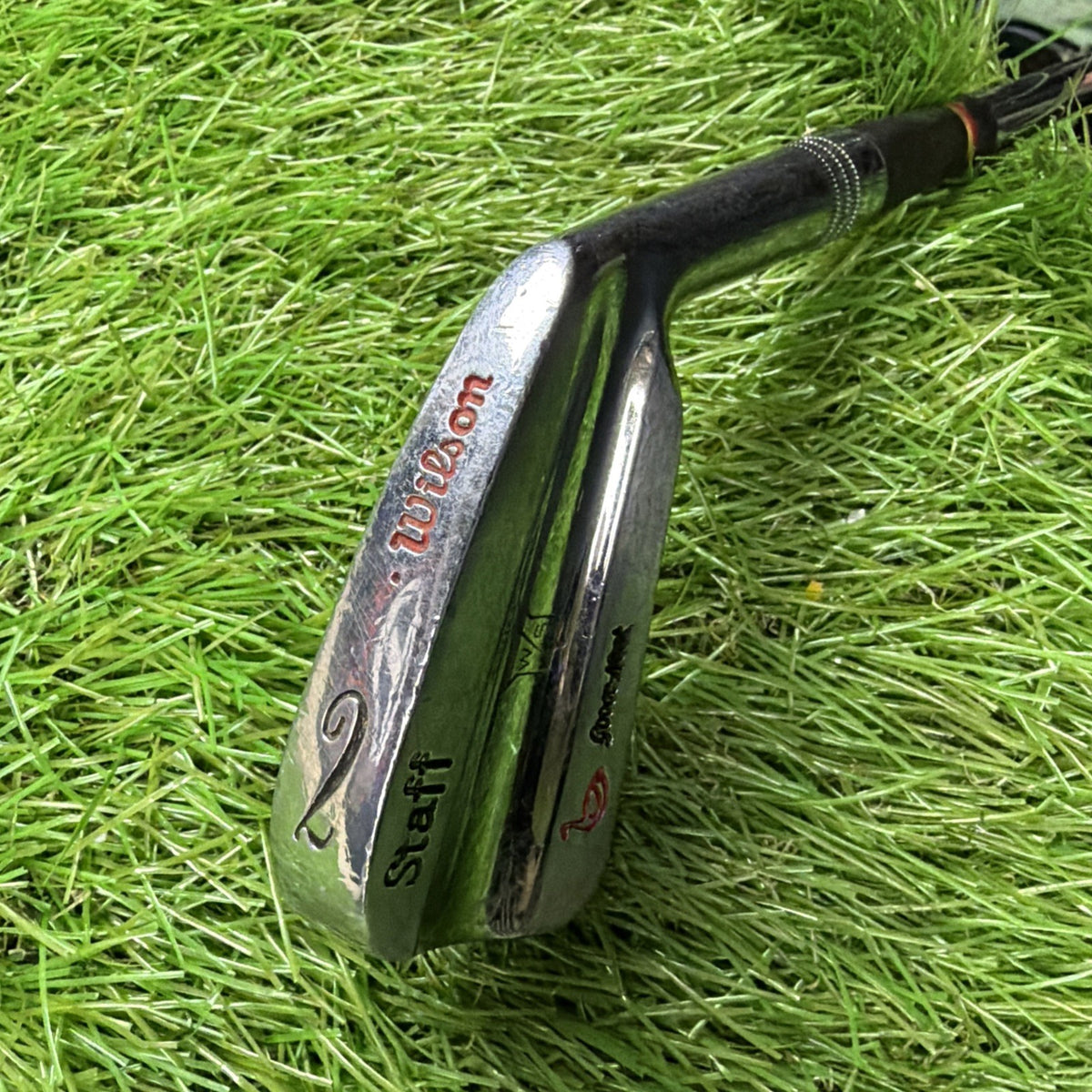 Vintage Wilson Staff 2 Iron Goose Neck RH Stiff Flex Dyna Step Shaft 39.5"