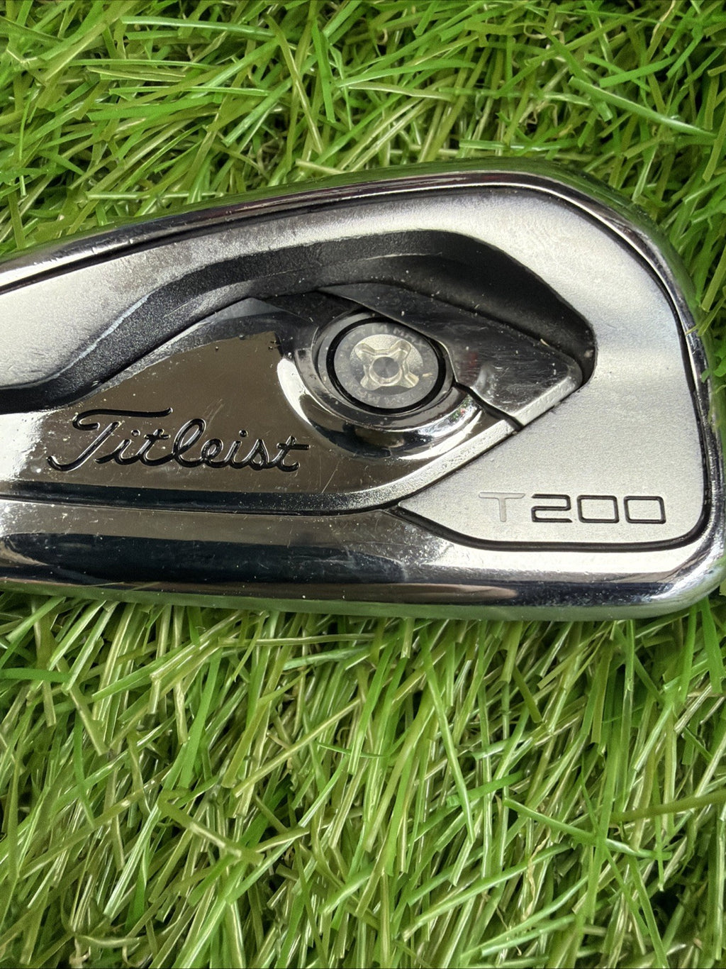 Titleist T200 7 Iron LH True Temper AMT S300 Black Stiff Flex 37.5"