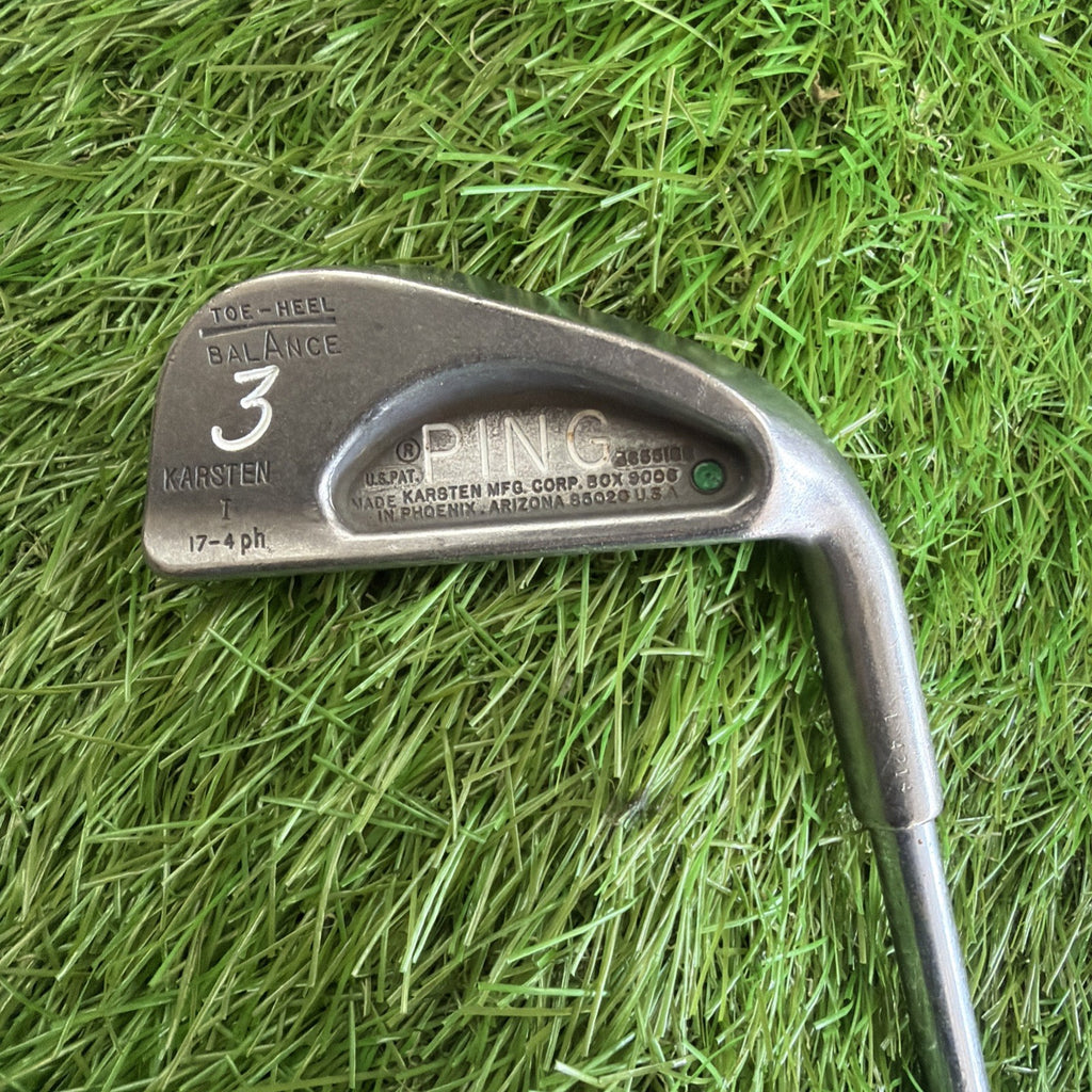 Ping Karsten I 3 Iron Green Dot RH Steel Shaft 38.75