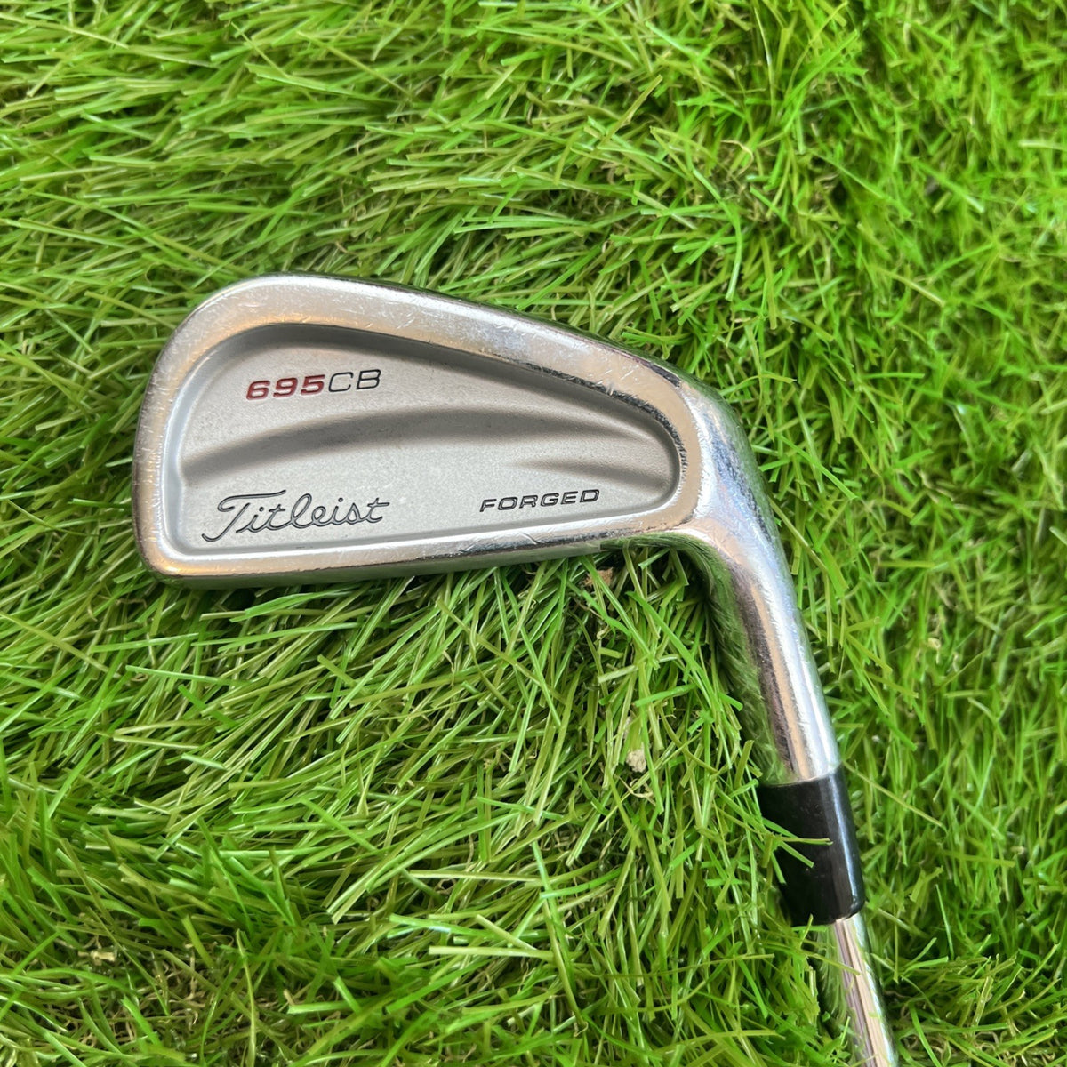 Titleist 695CB Forged 6 Iron RH Project X 6.0 Stiff Flex w/Grip Aid 37.5"