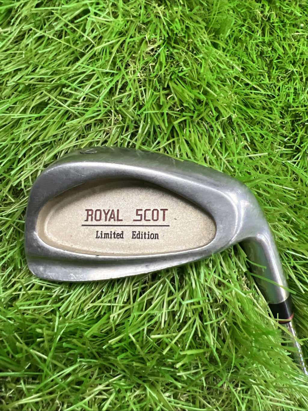 Royal Scot 9 Iron Limited Edition RH Apollo Stiff Flex Steel Shaft 35.5"