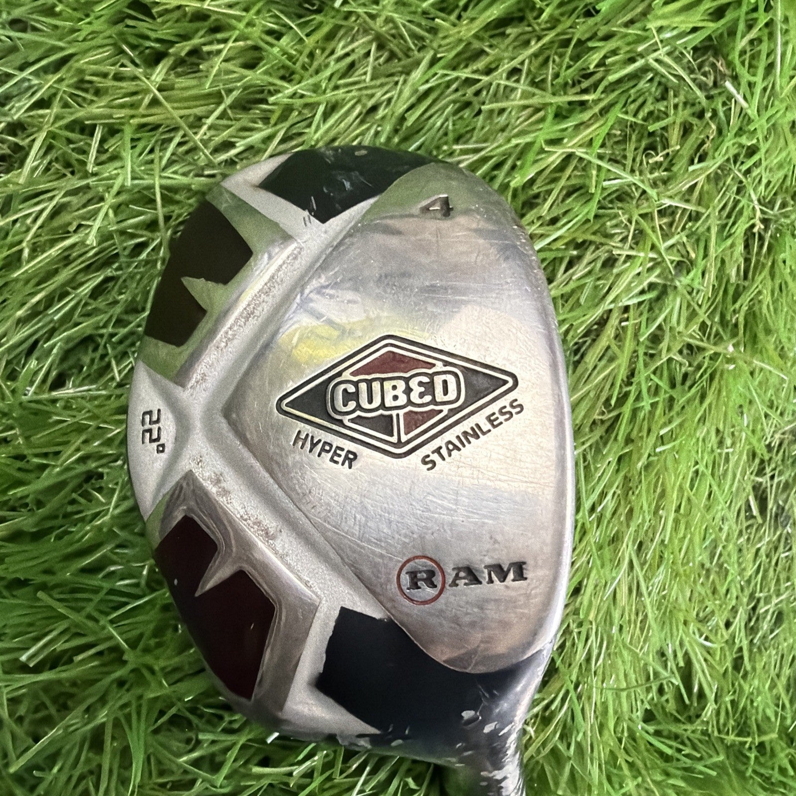 Ram Cubed 4 & 5 Hybrids (22° / 25°) RH Mid Flex Graphite Shaft