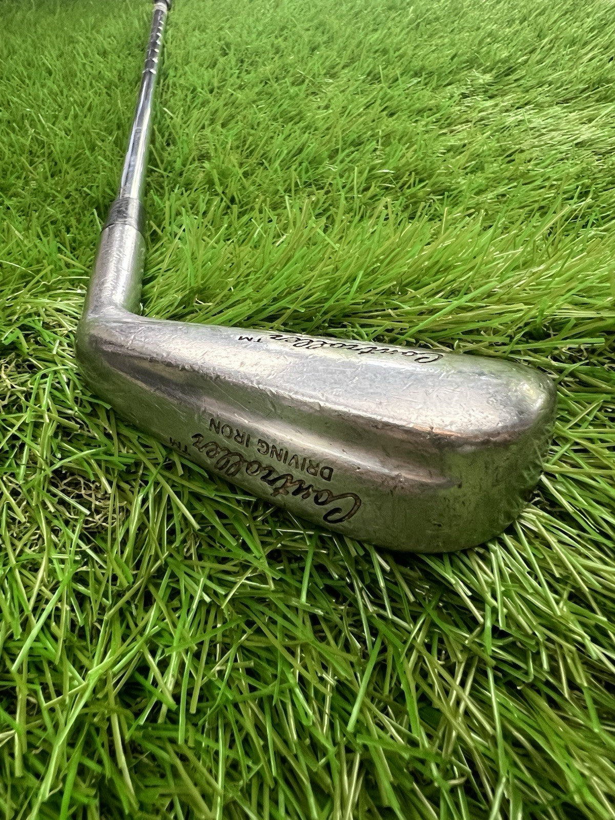 Vintage Controller Driving Iron RH Steel Shaft 40"