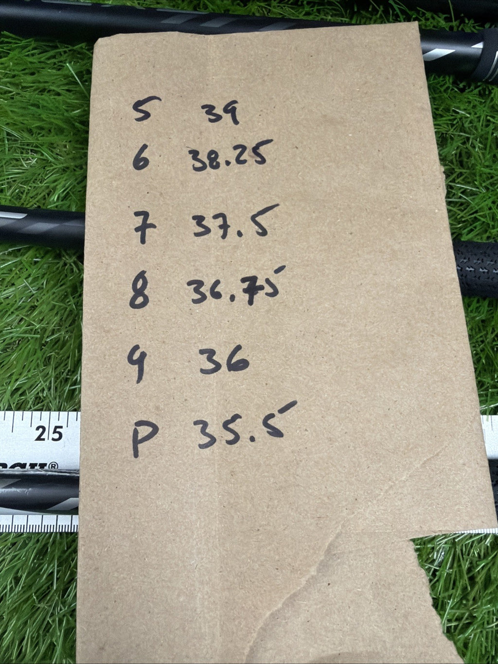 Callaway Paradym Ai Smoke HL Iron Set (5-PW) RH Cypher Sixty 5.5