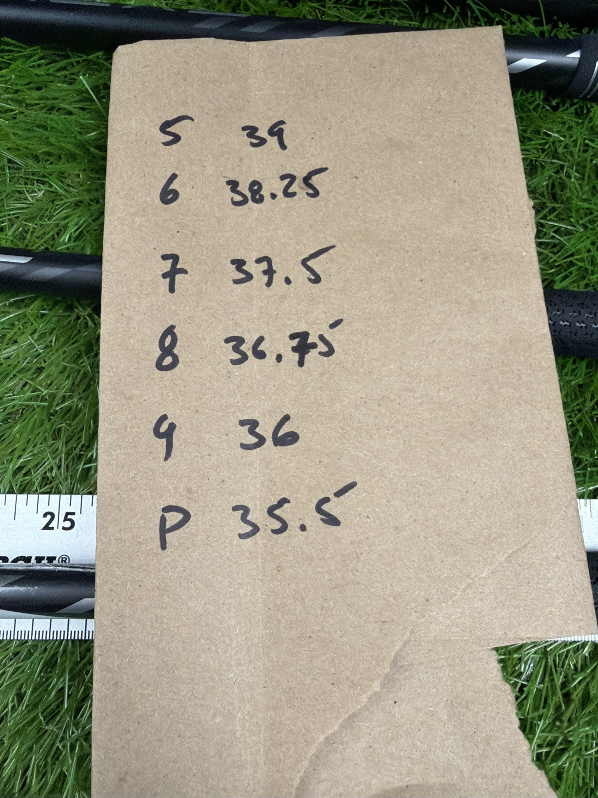 Callaway Paradym Ai Smoke HL Iron Set (5-PW) RH Cypher Sixty 5.5