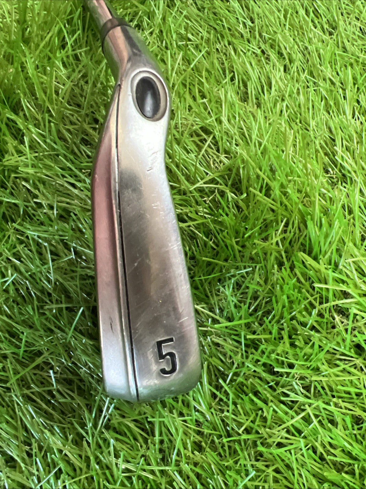 Callaway X Hot 5 Iron LH True Temper Speed Step 85 Stiff Flex Shaft 38.5"